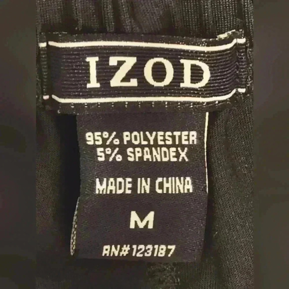 IZOD Men's Lounge Sleep Pants | Navy Blue | size Medium - Picture 3 of 4